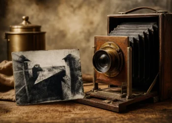 ¿Quién tomó la primera fotografía de la historia y en qué año?